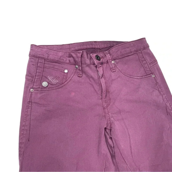 G-Star Arc 3d Super  Skinny Purple Size 27 - Picture 4 of 13